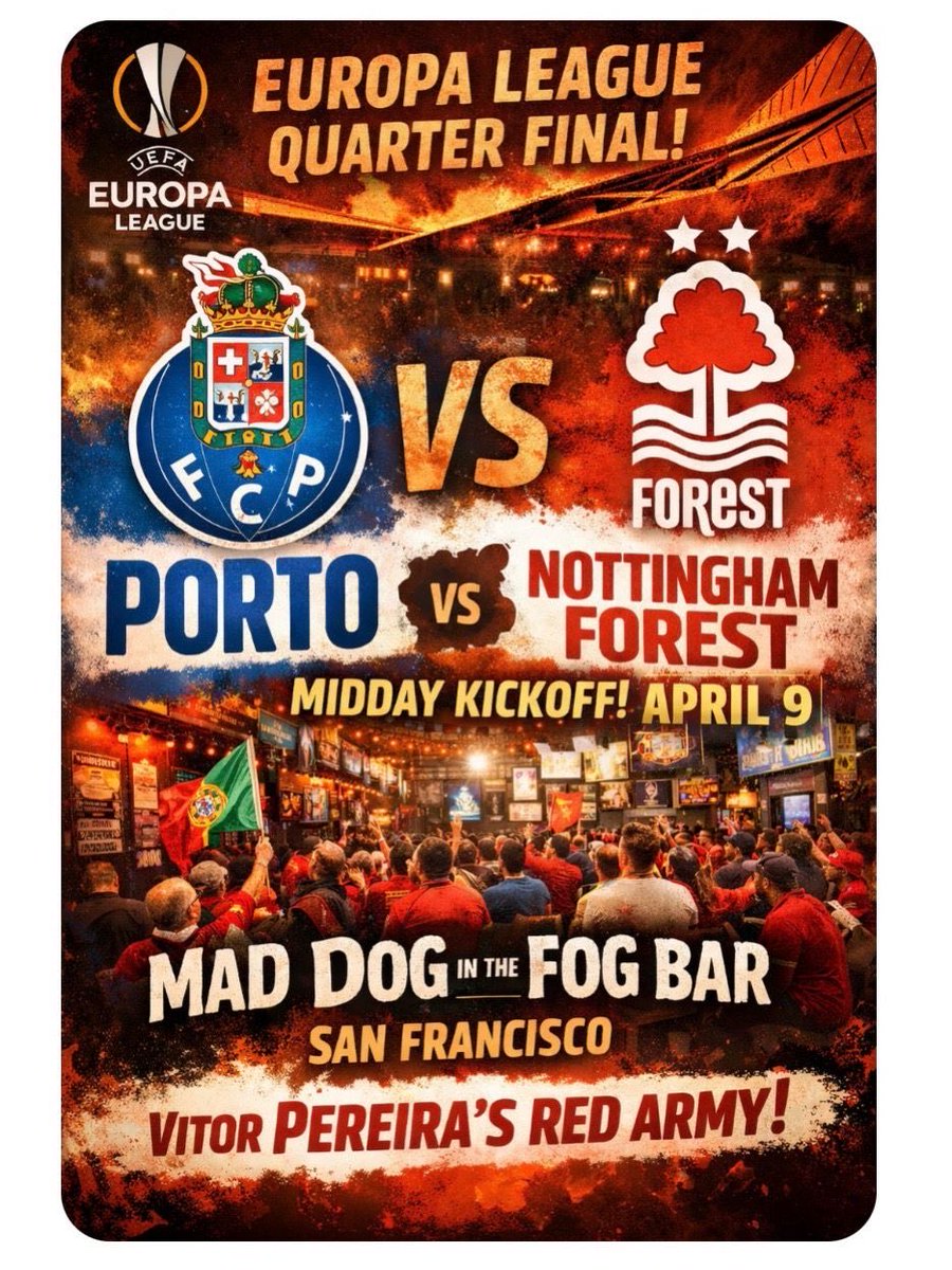 Nottingham Forest SF Bay Area tweet media