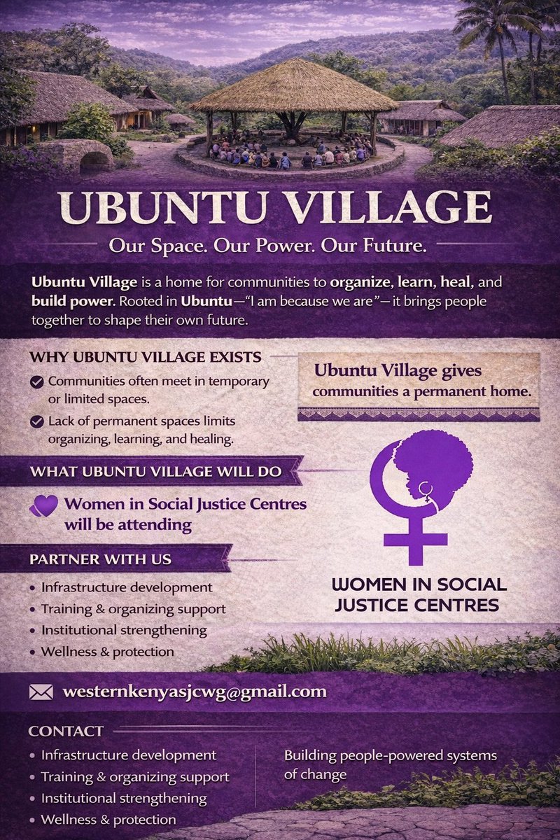 Women in Social Justice Centers tweet media