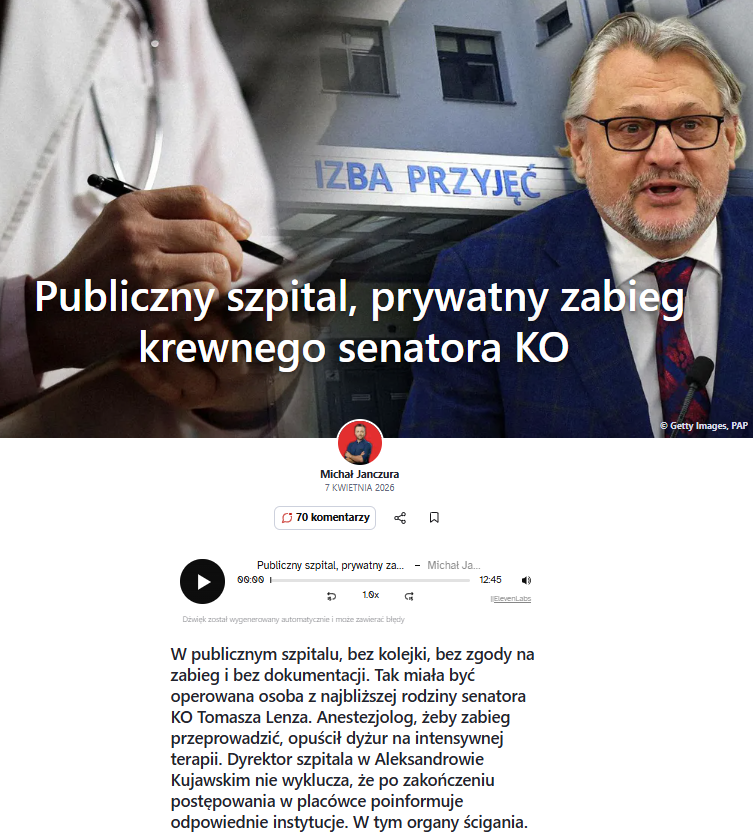 Michał Janczura tweet media