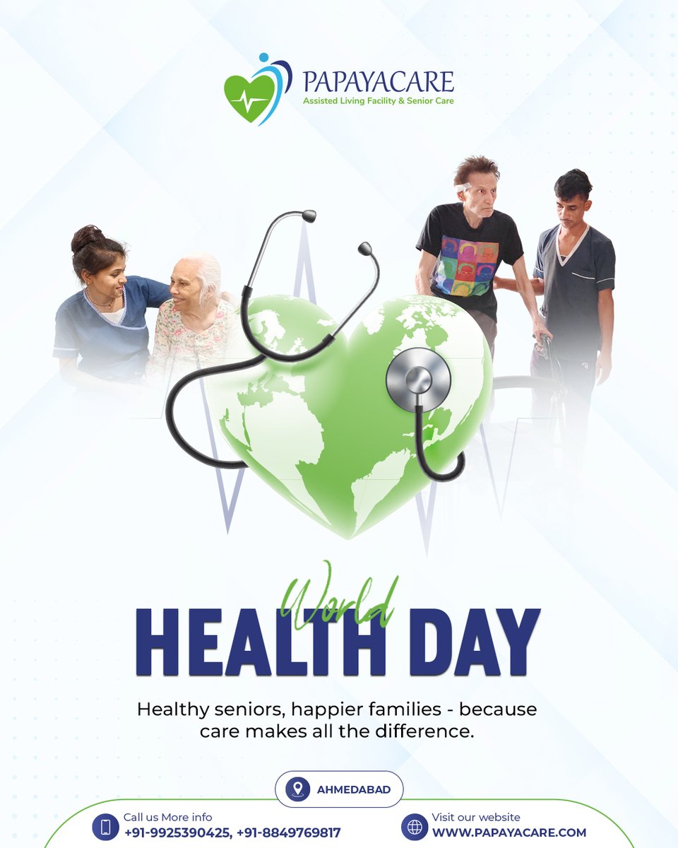 papaya_care's tweet image. On #WorldHealthDay, let’s remember good health is everything, especially for seniors. 

PapayaCare is committed to compassionate, personalized elder care every day. 💛

#SeniorHealth #ElderCare #HealthyAging #PapayaCare