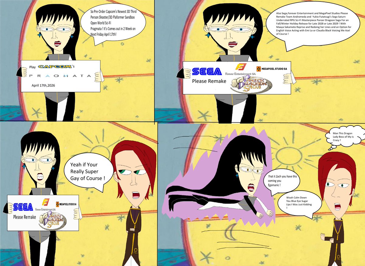 Azel_98's tweet image. @THELEGACYOFSEGA @SEGAInforment @AarionF @IcogamerXC @SegaCDUniverse @SonicEchoes @CapcomUSA_ @PRAGMATAgame @SEGA @PanzerDragoonRE @ForeverLTD_Main #Azel Promotes Capcom's #Pragmata #PanzerDragoon #PanzerDragoonSaga #FanArt