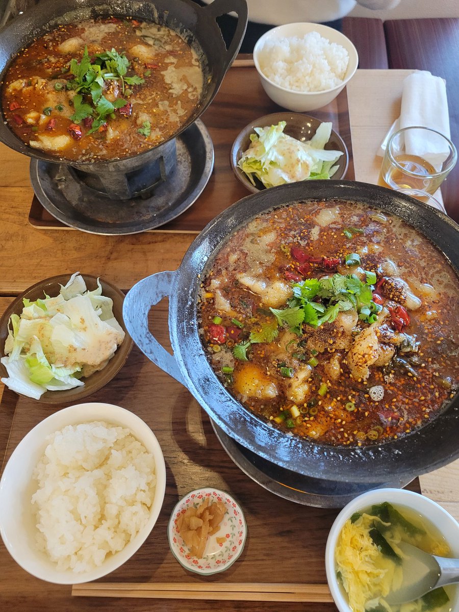rose22d5's tweet photo. 湖南料理　ランチ☀️🍴 https://t.co/Jz1Hp8uNq1