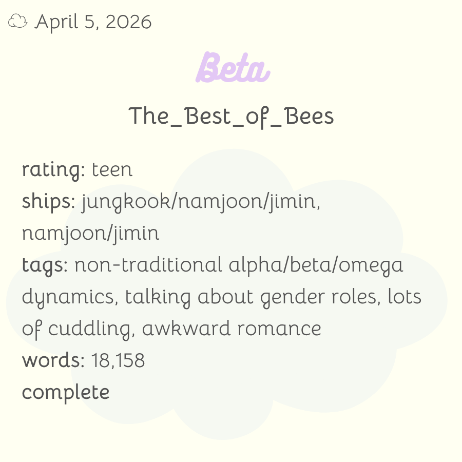 bedtime bangtan fic club tweet media