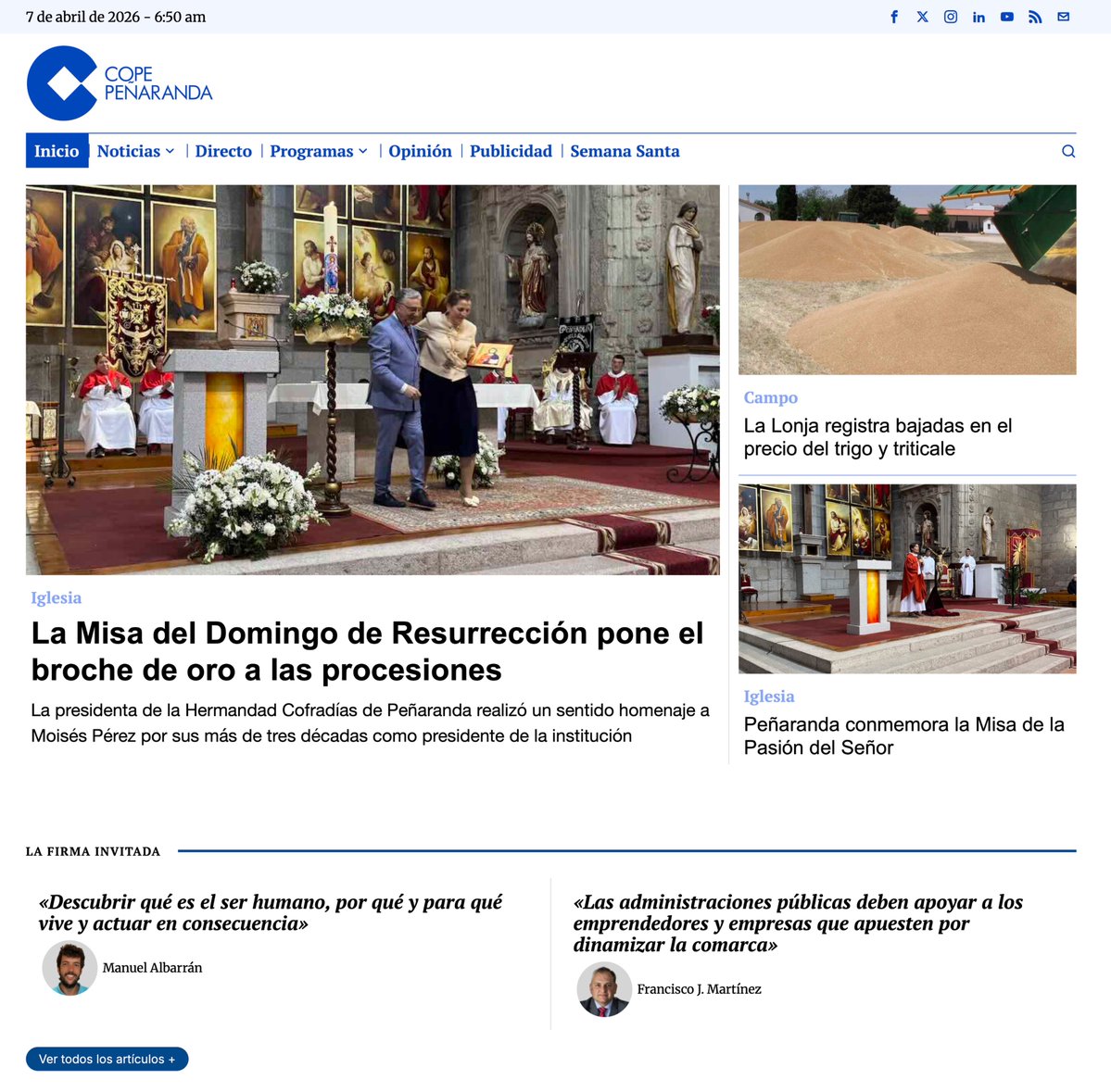 COPE Peñaranda tweet media