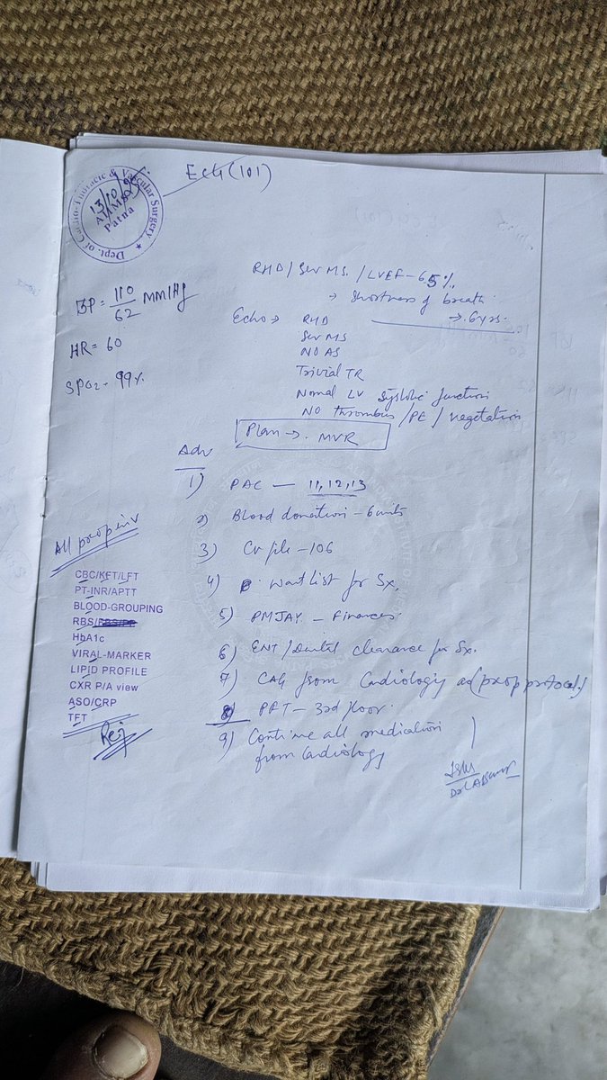 KumarAdity70419's tweet photo. @khurpenchh Kegeye then hmlog gyent bol rhi hai ki phir se xray aur echo ka test krua kr lawo then hmlog echo wale me gyent bol rha hai ki 1 month ke baad number milega hmne kaha ki bhar se krua kr le aaye to doctor ne booklate pe patient bad behaviour likh deya aur bol rha hai jo Krna hai k https://t.co/34hYeLQ0bu