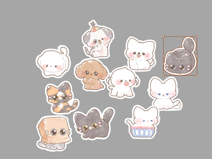 페어용 폼보드를 만드는 중인데
다 귀여워서 어느것을 추려야할지 너무 고민이 되는것입니다