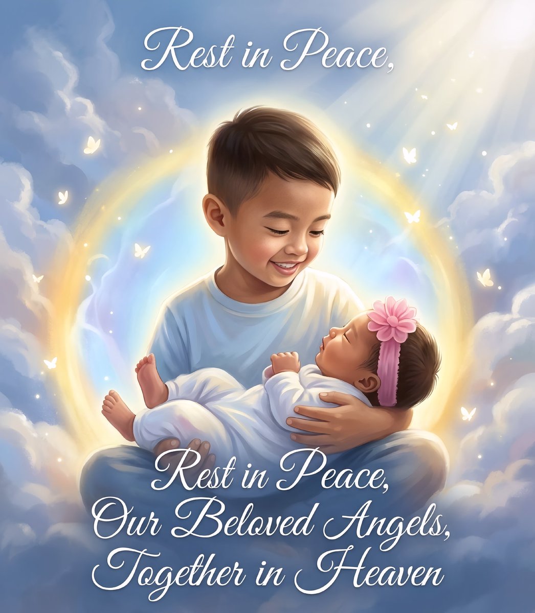 Two tender blossoms, gathered by the storm before their time.
Rest in Peace 💔😭 
Mapu gi Leikol da Engna Chikna leiba oiroko.