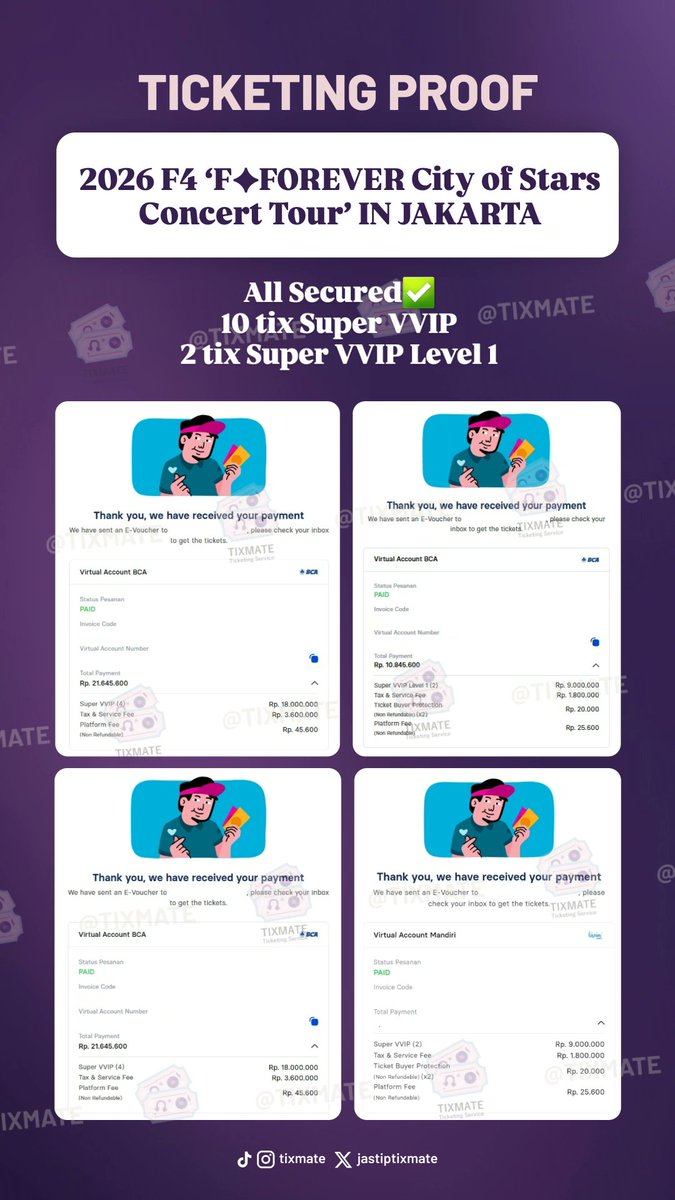 JASTIP LANY, EXO, F4, BTS, DXS, LYKN, ENHYPEN tweet media