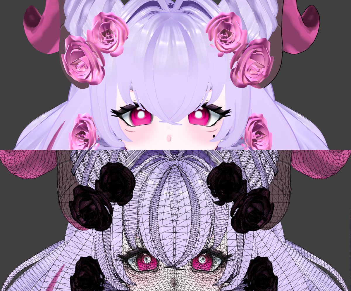 PanWo │VRoid 3D Artist 🍞 tweet media