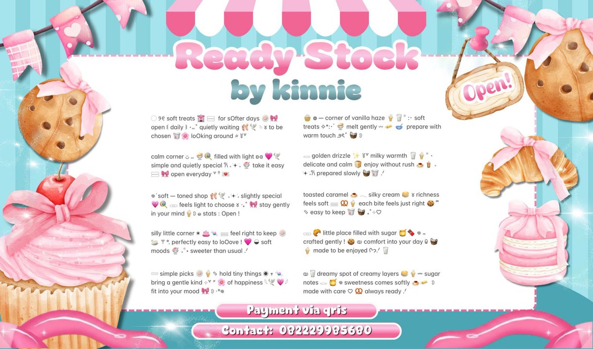 kinnie .ᐟ close DM 💌 tweet media
