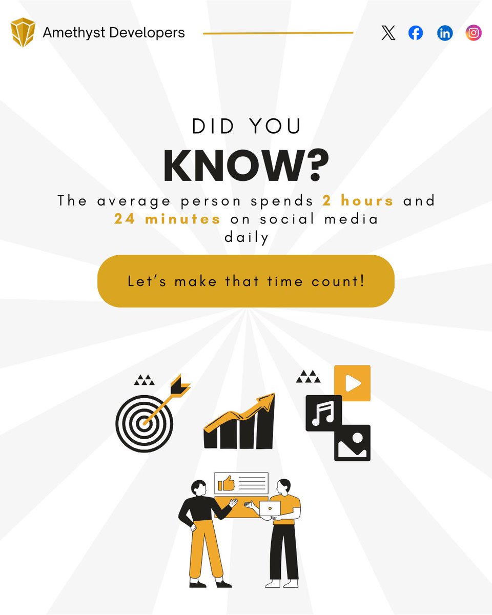 amethyst__devs's tweet image. 2 hours. 24 minutes. Every single day.

Imagine turning that scrolling time into growth, impact and real results. 

Let’s make your screen time work for you, not against you.

#DigitalGrowth #SocialMediaStrategy #MakeItCount #AmethystDevelopers #Trending