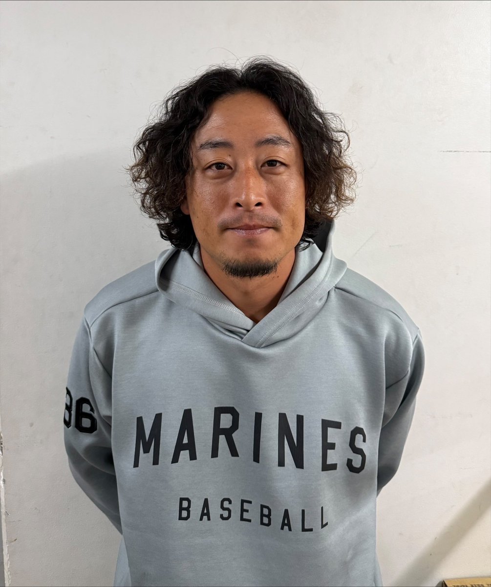 本日、#坂本光士郎 投手が一軍合流です。 #chibalotte #広報