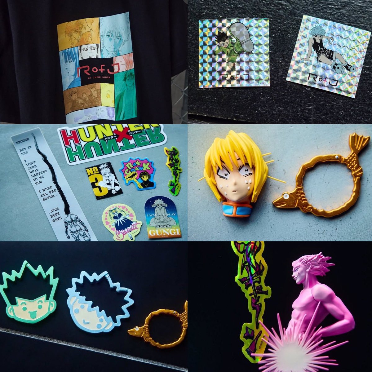 ほんとHUNTER×HUNTER新グッズ沢山あります！！画像でご確認ください
