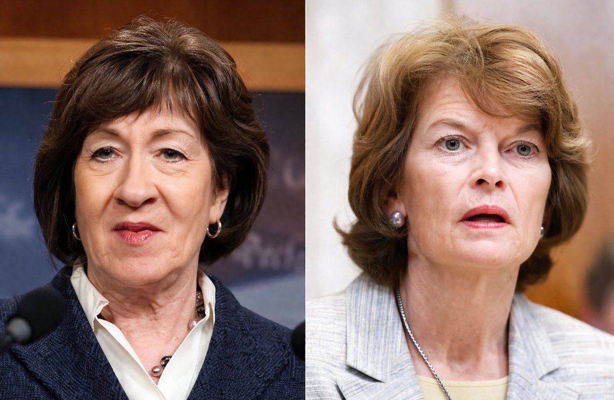 RINO Senators Susan Collins ( <a href="/SenatorCollins/">Sen. Susan Collins</a> ) and Lisa Murkowski ( <a href="/lisamurkowski/">Sen. Lisa Murkowski</a> ) both just voted to defund ICE and rescind $75B in funding.

They are tagged, let them hear you!

Expose them!