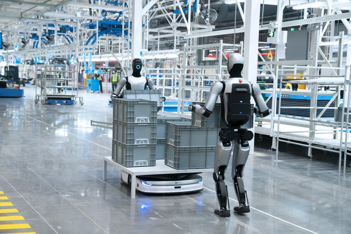 UBTECHRobotics's tweet image. 🤝UBTECH &amp;amp; Honda Trading: Making History Together

We are excited to announce that UBTECH, through our smart logistics subsidiary UQI, has signed a strategic cooperation agreement with Honda Trading (CHINA) Co., Ltd.

Together, we will explore the deployment of humanoid robots