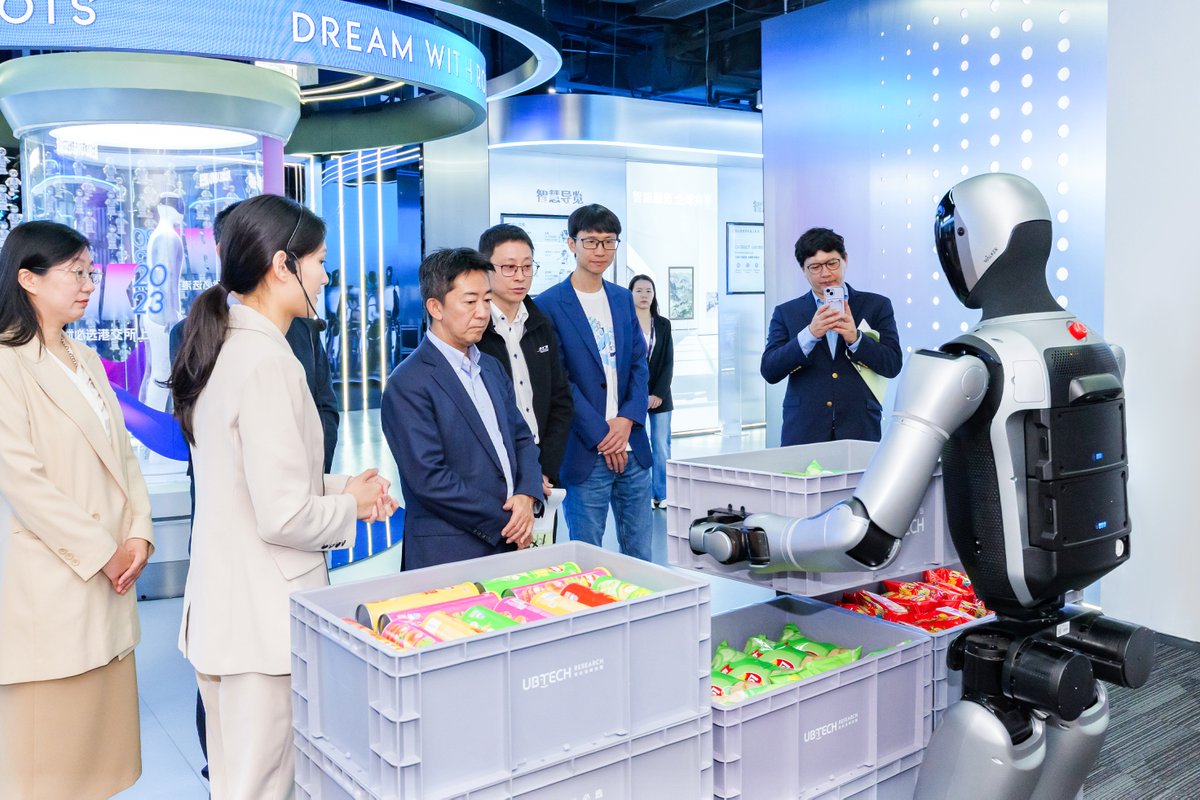 UBTECHRobotics's tweet image. 🤝UBTECH &amp;amp; Honda Trading: Making History Together

We are excited to announce that UBTECH, through our smart logistics subsidiary UQI, has signed a strategic cooperation agreement with Honda Trading (CHINA) Co., Ltd.

Together, we will explore the deployment of humanoid robots