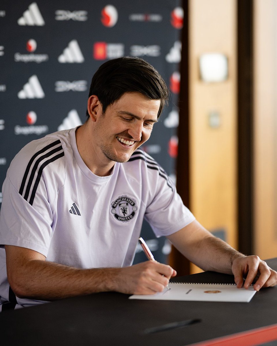 I really don't know what to say about Maguire signing a new contract. I really don't.
