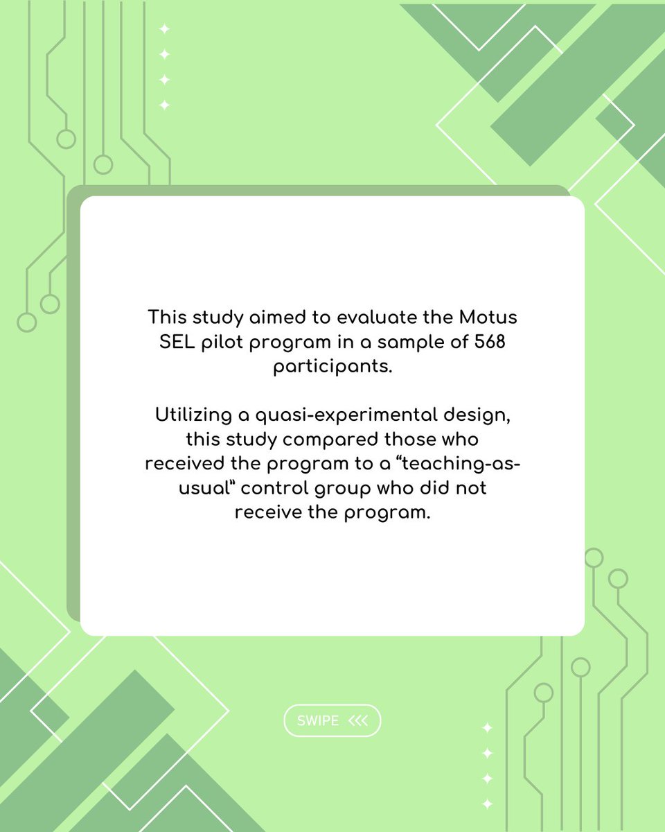MotusL's tweet photo. A new evaluation of our Motus SEL programme shows that it helps students to manage their emotions better during their transition to secondary school - regardless of gender or socioeconomic status!

For the full breakdown of the studies findings, check out our new post! 🎒📈 https://t.co/DRzCvyiHDq