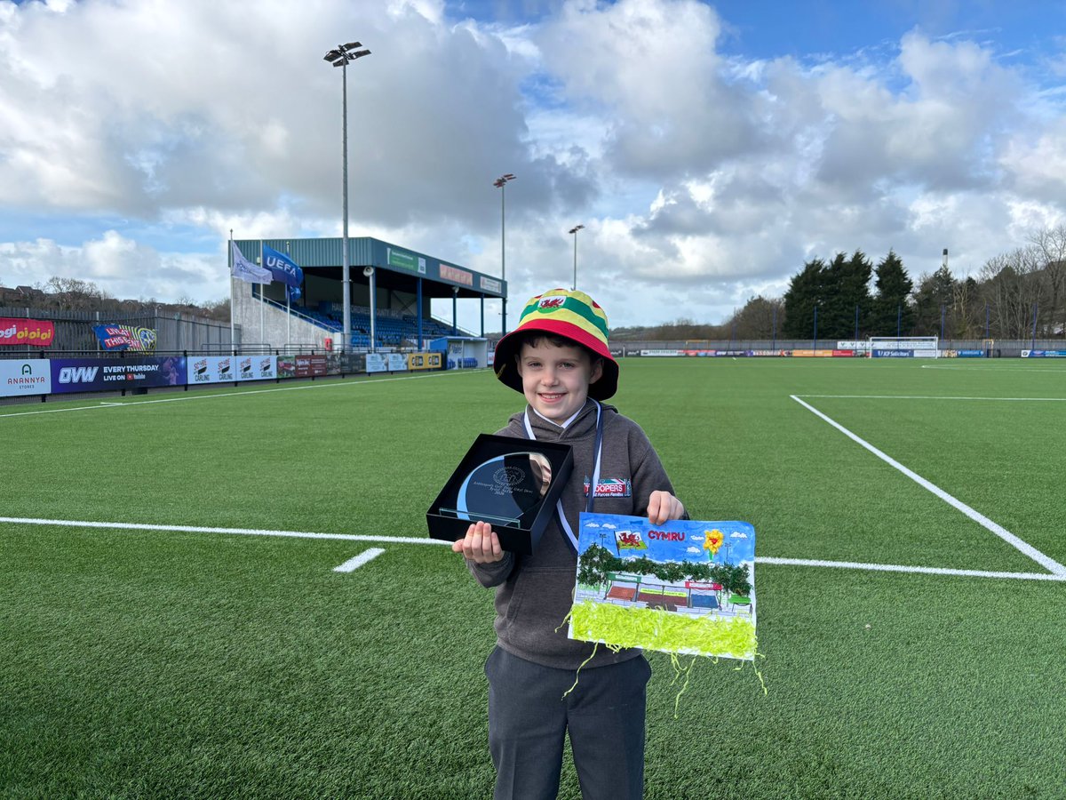 BluebirdsFDN's tweet photo. Congratulations to Marni Fox, who claimed first prize with her design of the Ogi Bridge Meadow Stadium, while Ellie Adams came second with her brilliant drawing of Iori Humphreys and Joshua Reynolds earned third prize with his great drawing of the Ogi Bridge Meadow Stadium! 🏅 https://t.co/Lyf30BSeKI