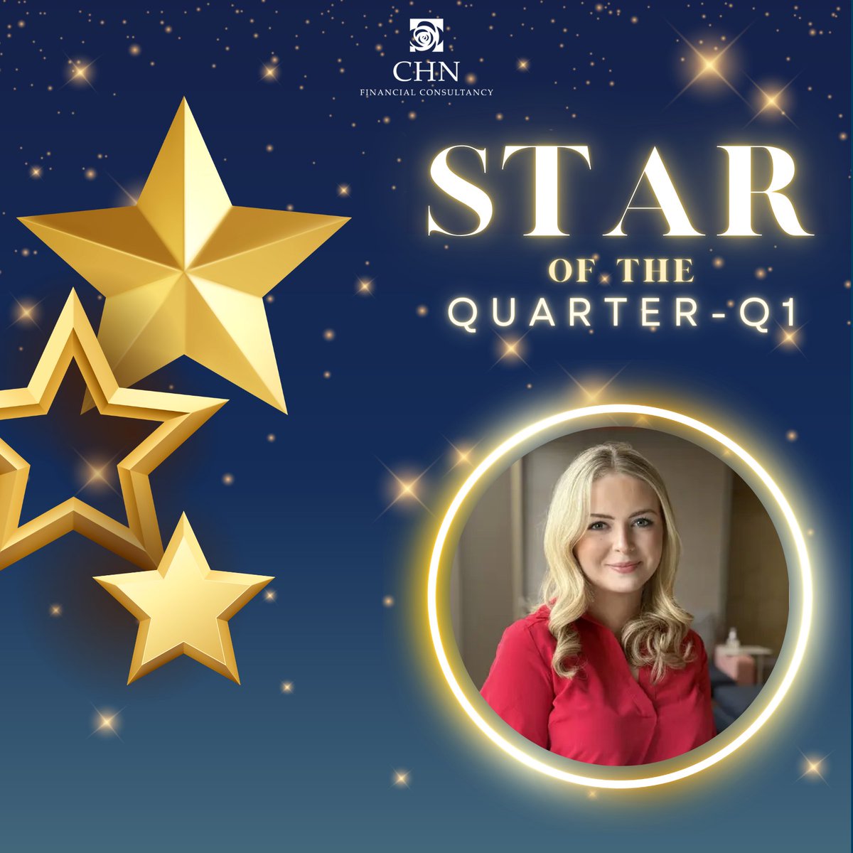 Congratulations to our Star of Q1 – Sofia Tate! 

Sofia plays an important role in supporting our consultants and she has successfully completed her apprenticeship as a Financial Administrator with a Distinction!

Thank you Sofia for your hard work!
#StarOfQ1 #TeamCHN