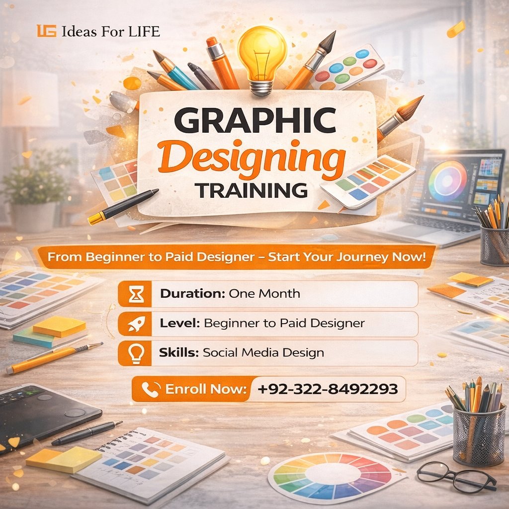 AABIDAALIHAIDER's tweet image. Graphic Designing Training Become a professional designer in just 1 month!  ⏳ Duration: One Month 🚀 Level: Beginner to Paid Designer  From beginner to paid designer – start your journey now!  📞 Enroll Now: 📱 +92-322-8492293  #GraphicDesign #GraphicDesigning #LearnDesign