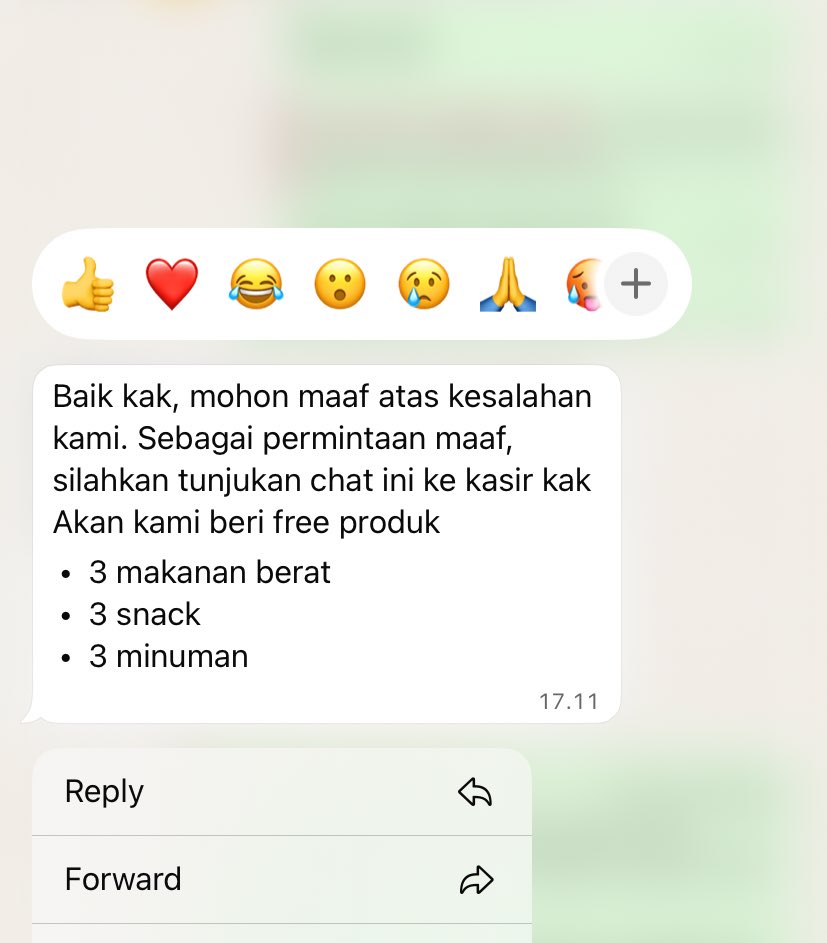 uscdnxsz's tweet photo. first time komplain ke salah satu coffeeshop d malang yg rame, itupun jg komplain cuma masalah sendok kotor bgt tp dpt feedbacknya kaya gini. top bgt servicenya🥹❤️❤️ https://t.co/RQ8fYo9cov