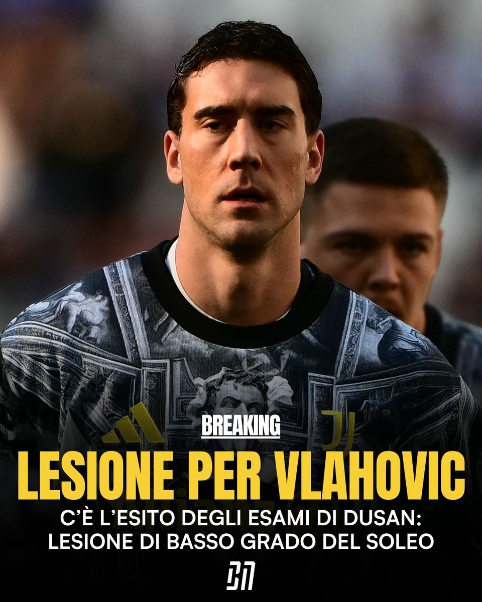 ilbianconerocom's tweet photo. C'è il bollettino dal J|Medical, dopo le visite svolte in mattinata 🩺

Per #Vlahovic lesione di basso grado del soleo, nessuna lesione invece per #Perin ⚪️⚫️

#Adzic prosegue la riabilitazione per l'infortunio alla caviglia destra 💪 https://t.co/RsrFTNivvA