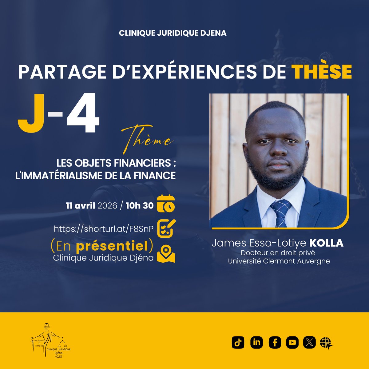 Clinique Juridique Djena - CJD tweet media