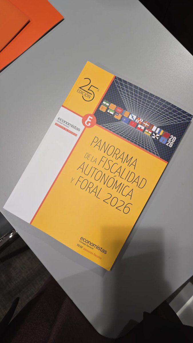 ¿Ganas lo mismo pero llegas peor a fin de mes? No es solo la cesta de la compra💸

Hoy publicamos junto al <a href="/REAF_CGE/">REAF</a> la 25ª edición del "Panorama de la Fiscalidad 2026": un análisis clave para entender cómo influyen los impuestos en tu bolsillo.

Léelo👉 bit.ly/panoramafiscal…