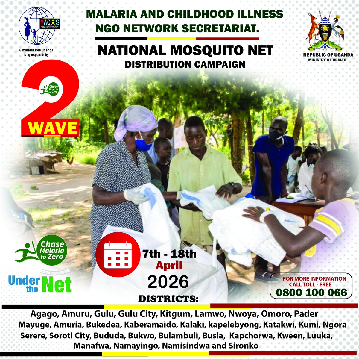 Stella827388's tweet photo. Wave 2 of the Mosquito Net Distribution Campaign is back! Don’t miss out on this important activity. #SleepUnderTheNet Avoid misusing mosquito nets. #ZeroMalariaIsMyResponsibility @MinofHealthUG @DianaAtwine
#WhyUgDecidedM7 AFCON 2027
#UOXDecides2026 #salı #sincerão #GranHermanoGeneraciónDorada