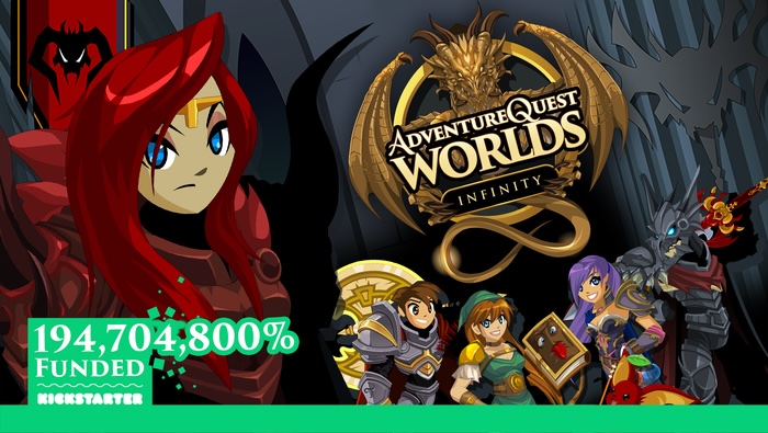 ArtixKrieger's tweet image. As of 3pm yesterday, AQW Infinity was 194,700,000% funded... now it is 198,000,000% and climbing! But more amazing than all that, you showed up in a way we will never forget. Thank you for believing in us!
kickstarter.com/projects/artix…
Battle on! ~Beleen #aqw #infinity #kickstarter