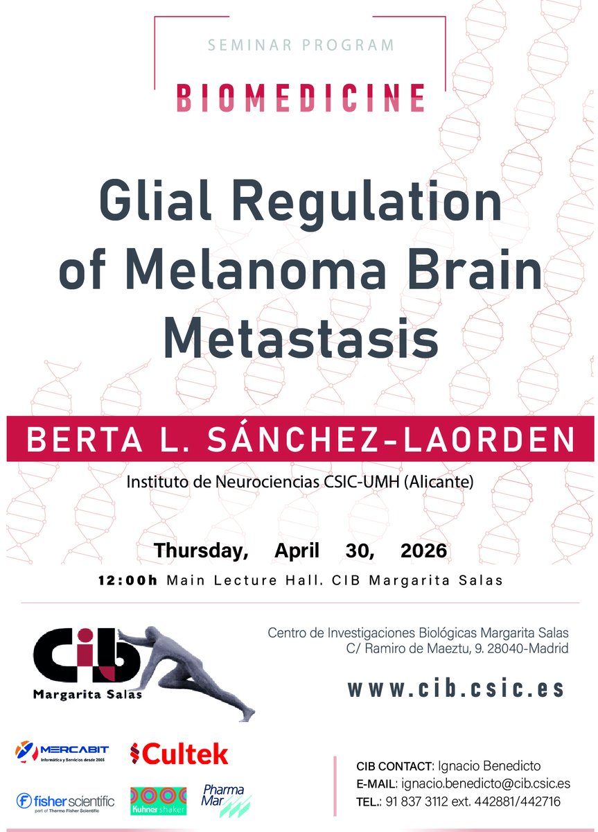 CIB Margarita Salas (CSIC) tweet media