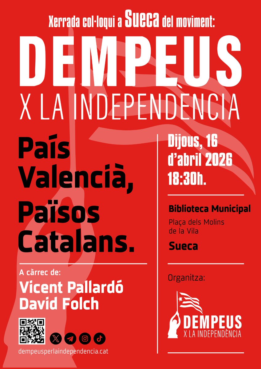Dempeus per la independència tweet media