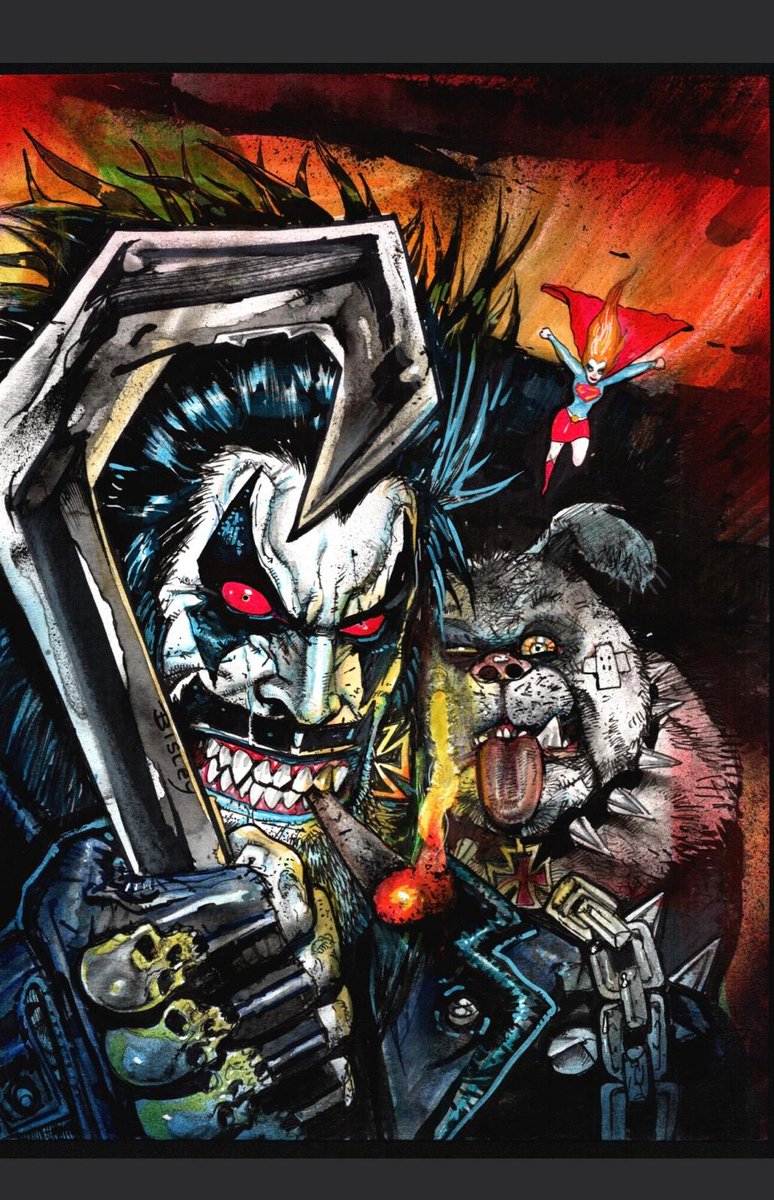 SimonBisleyFan's tweet photo. For Motor City comic con !! In May .. see you there fuckers .. BIZO
#Lobo #SimonBisley #TheMainMan #DCComics #FragEm #LoboComics #HeavyMetalArt #ComicBookArt #AntiHero #BisleyArt https://t.co/JLjI7rq9tU