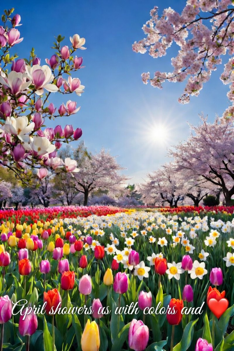 jazzy_bektas's tweet image. ☀️ April showers us with colors and ❤️ 

#SpringFlowers #BloomWhereYouAre #SpringVibes #ColorfulVibes