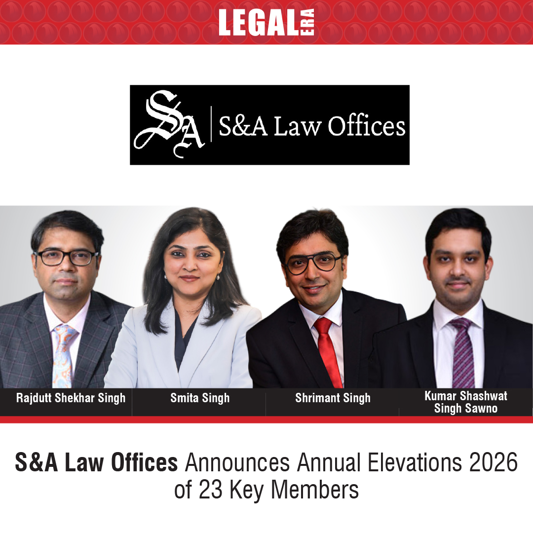 LegalEraGlobal's tweet image. S&amp;amp;A Law Offices Announces Annual Elevations For 2026

Link to read full News:  legaleraonline.com/hires-and-move…

#Leadership #LawFirm #Promotions #LegalIndustry #Growth #PeopleFirst #SAndALawOffices