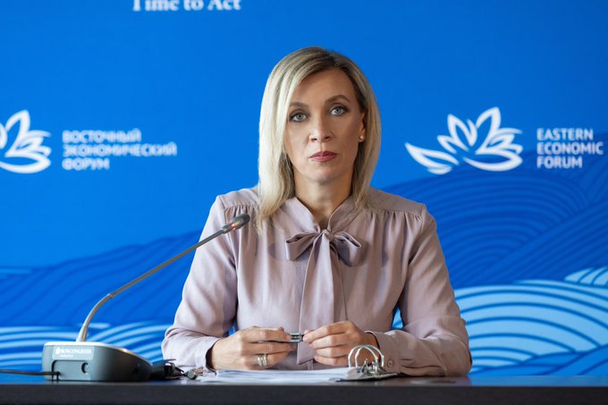 EmbassyofRussia's tweet image. #Zakharova: On April 6 in Donetsk, an Izvestia journalist was deliberately targeted by a Ukrainian UAV while reporting on attacks against civilian sites.

❗️ Such attacks on media violate intl humanitarian law. We call on #OSCE, #UNESCO &amp;amp; #OHCHR to give them a proper assessment.