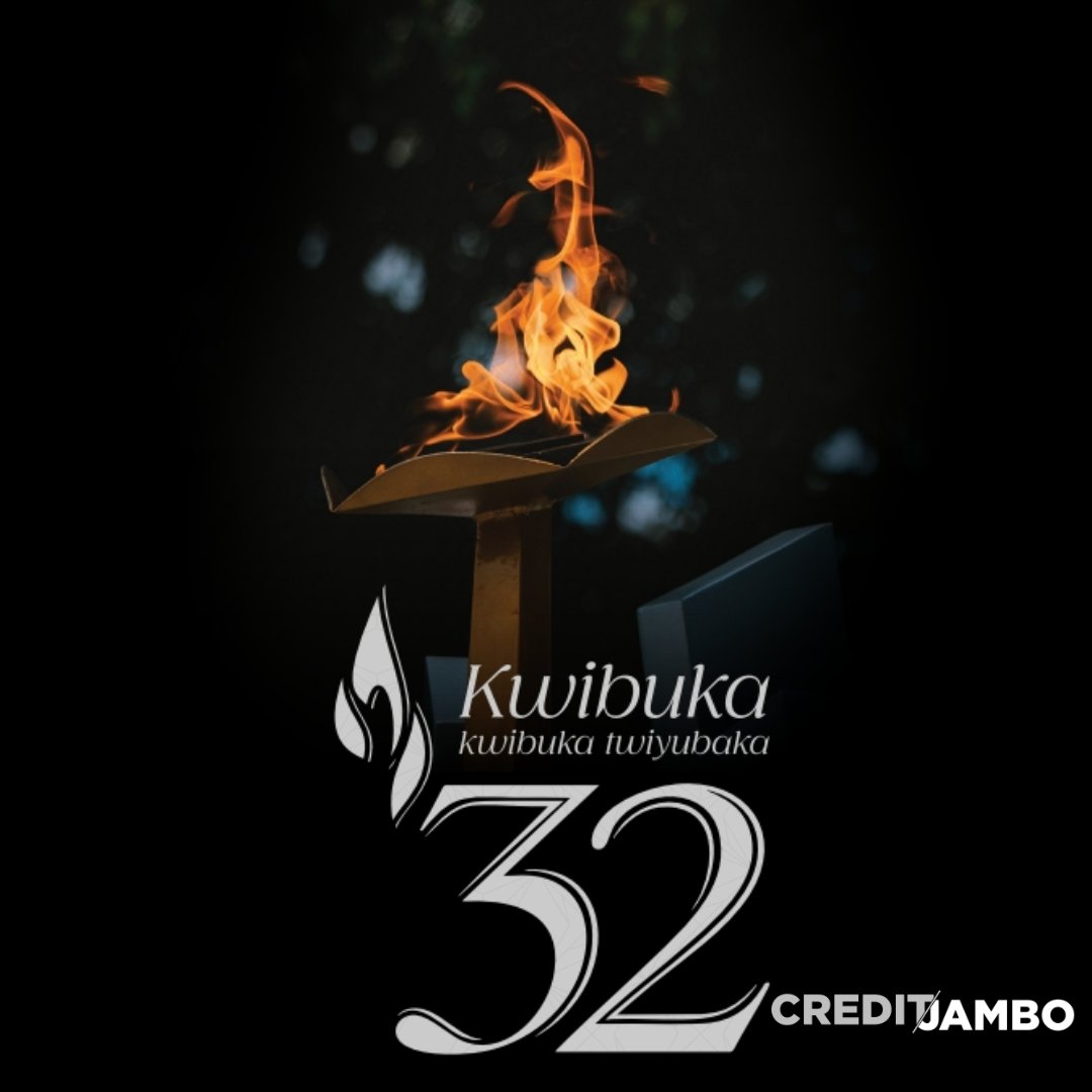 CreditJambo's tweet photo. Today, we join all Rwandans in commemorating the 32nd anniversary of the 1994 Genocide against the Tutsi. We honour the lives lost, stand with survivors, and reflect on our journey of unity and renewal.

Remember - Unite - Renew.

#kwibuka32 https://t.co/Cw5FEKcseT