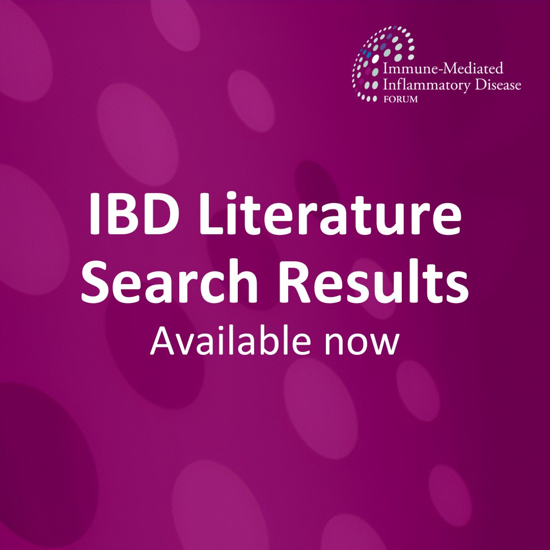 Immune-Mediated Inflammatory Disease Forum tweet media