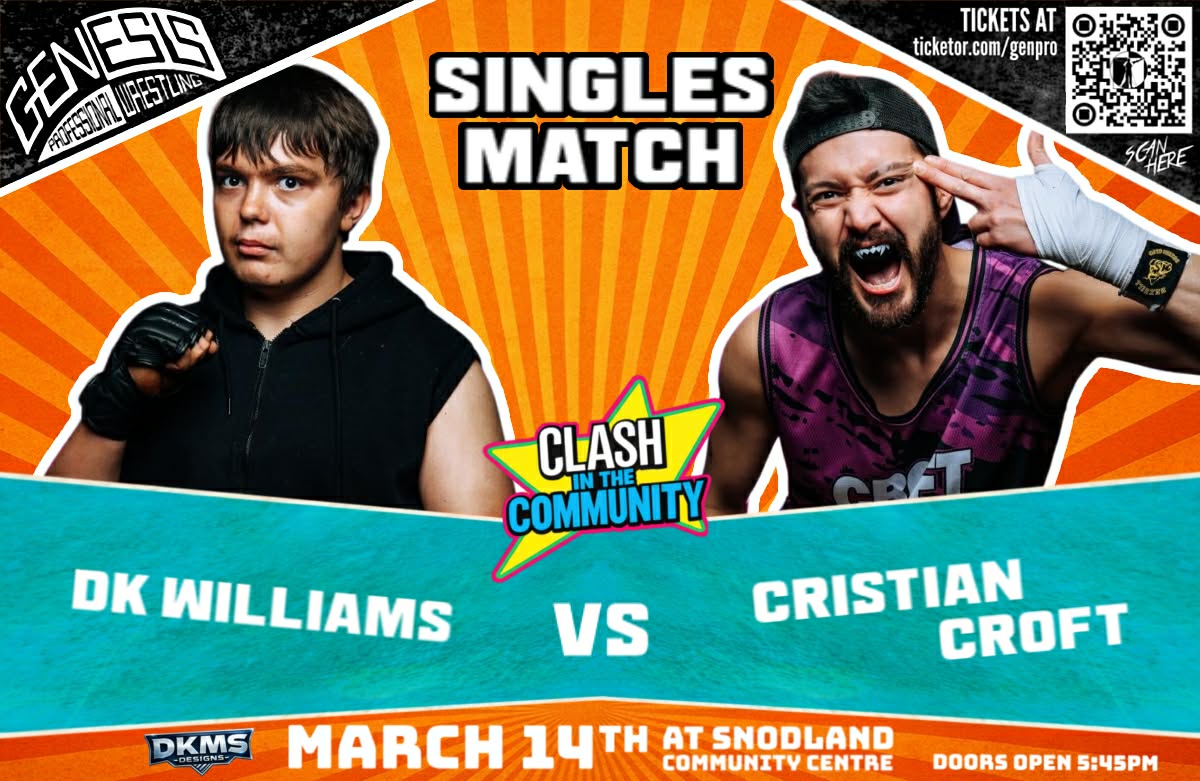 GenProOnline's tweet image. 💥FULL MATCHES AVAIALABLE ON YOUTUBE💥

WATCH NOW :youtu.be/0IdsHVnxoX8?si…

DK Williams VS Cristian Croft from March 14th at Clash in the Community

Videography credit to Bobby Davies, (all match edits)
  / bdavies_creative  

#fullmatch #wrestling #familyshow #youtube