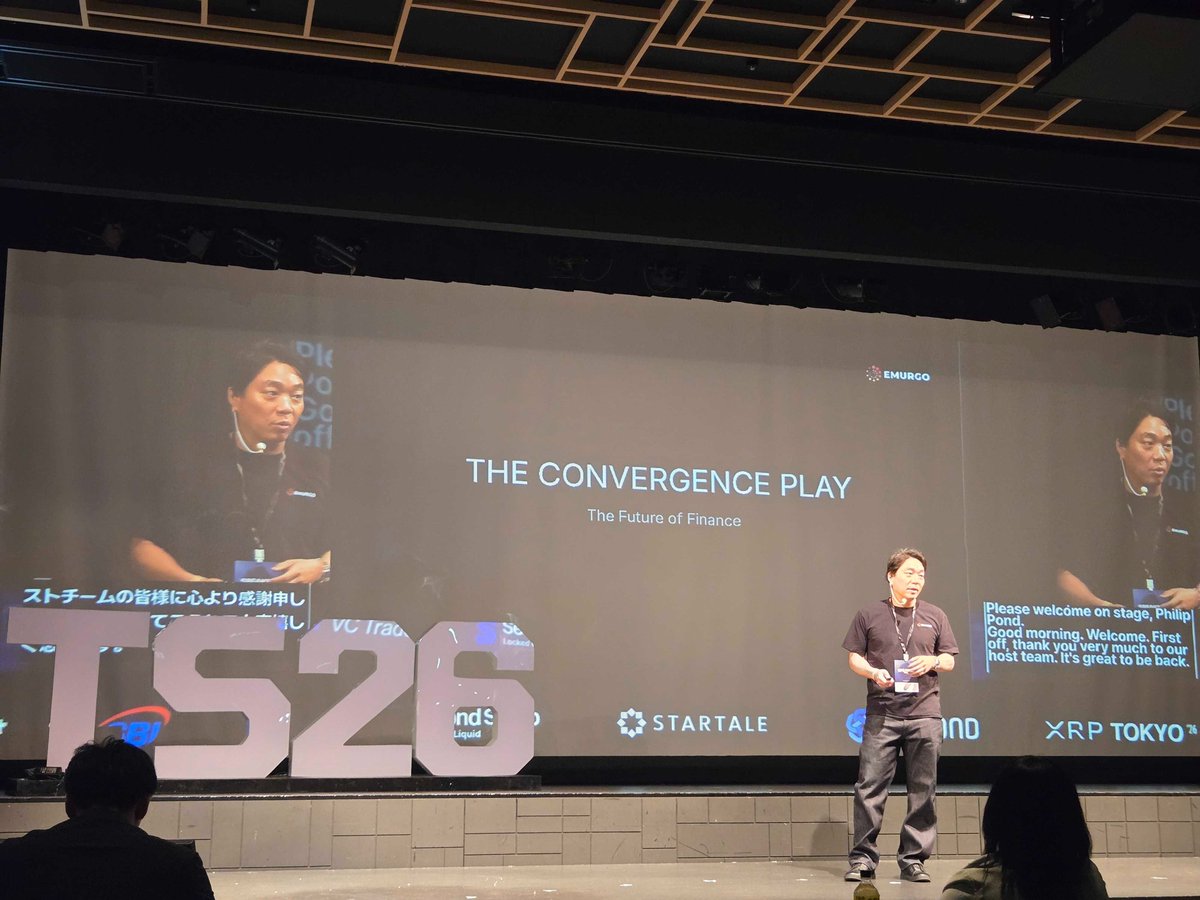 BitcoinNews's tweet photo. 🔥THE CONVERGENCE PLAY IS HERE.

Neobanks x Crypto x AI x Fintech.

@phillip_pon CEO of EMURGO discusses stablecoins. Payment rails. RWAs.

“Privacy is essential for crypto and finance to come together.”

#TEAMZ https://t.co/gnXnUxPG4L