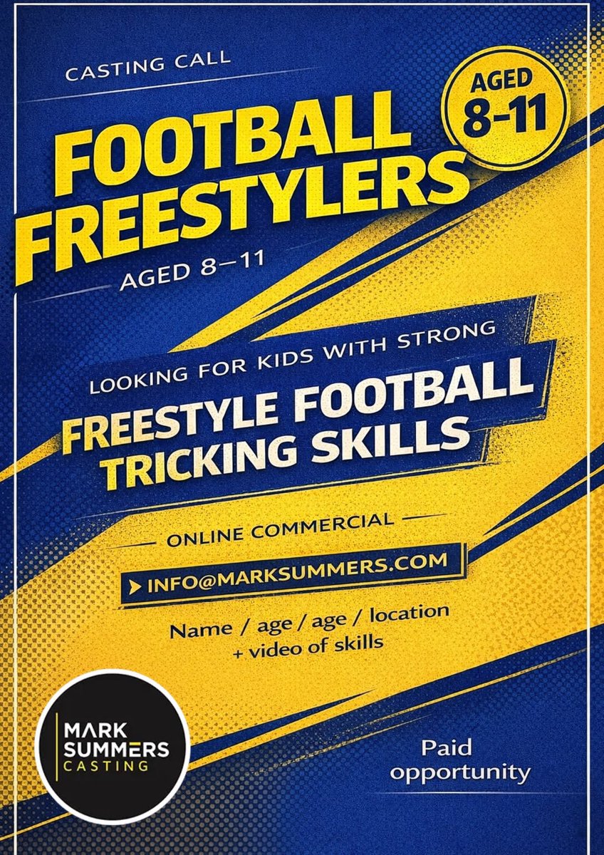 marksummerscast's tweet image. now casting #paid