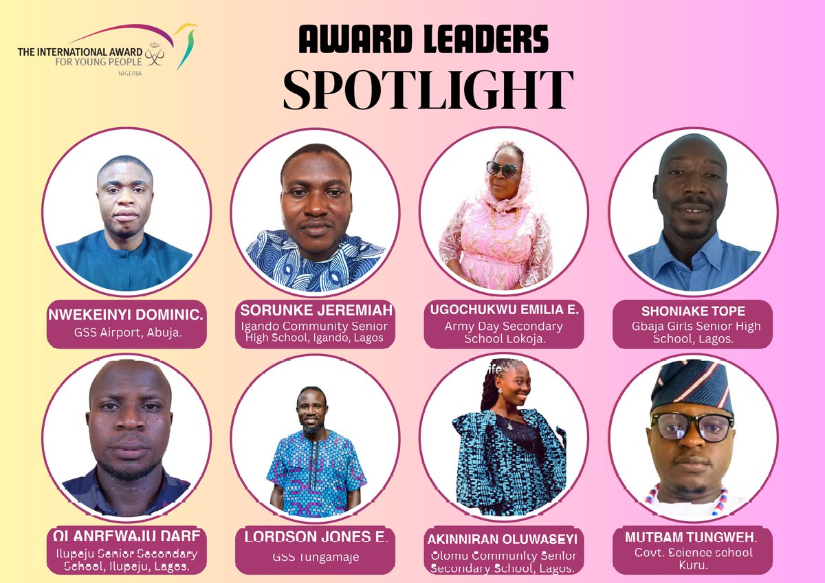 TheAwardNig's tweet photo. Behind every confident young person is a dedicated leader. 
Behind every Award Participant is a dedicated Award Leader. 
Your impact goes beyond the Award. 
You are building a World-ready generation

#worldready #infiniteimpact #theawardnig #youthimpact #award https://t.co/ZLURpo6Nma