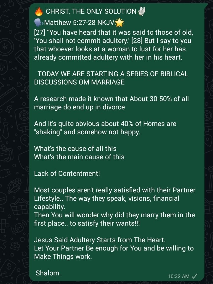 CHRIST THE ONLY SOLUTION PLATFORM (@ONFORGOD) / Posts / X