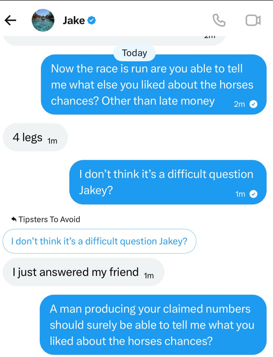 Tipsters To Avoid tweet media