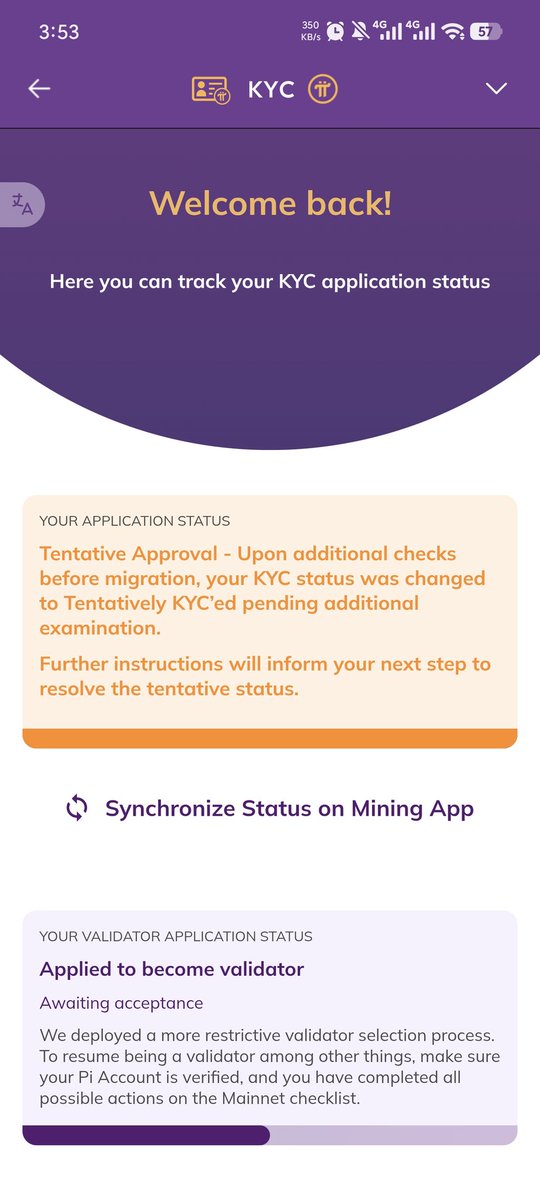 W3Bangla's tweet photo. @PiCoreTeam I completed my kyc fully verified.. now it's changed tentative approval what nonsense it is? 
I also validate KYC but now very bad i was mining since 19 or 2020 but 6 year left my kyc not complete very disappointed for me also pi mining user 

My username is jahidis https://t.co/pr1EWHIbU9