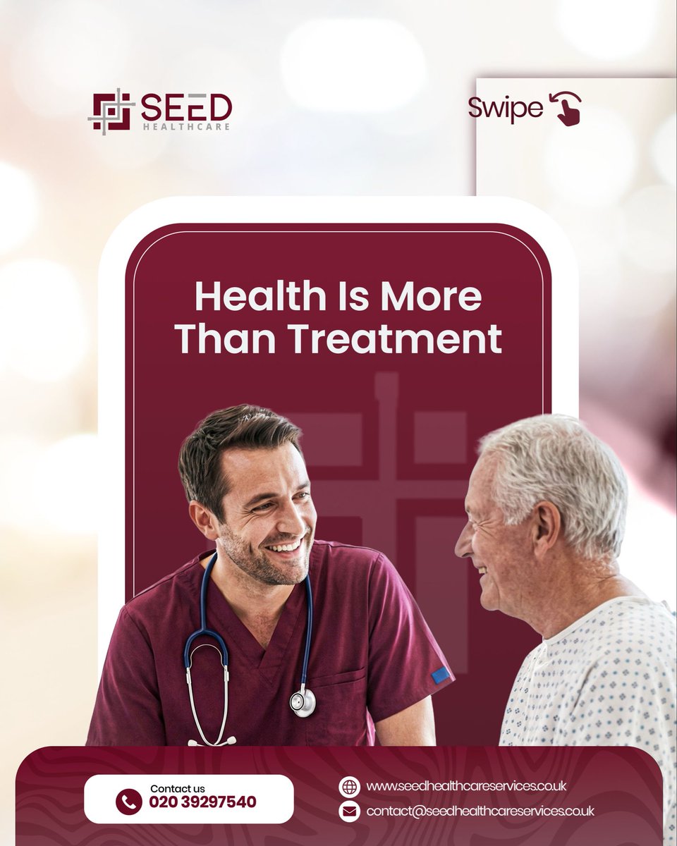 SeedHealthCare_'s tweet photo. At Seed Healthcare, we believe in supporting individuals beyond clinical needs by prioritizing dignity, comfort, and overall well-being.

Our approach ensures that every patient receives not just care, but genuine attention and respect.

Get in touch to learn how we can support. https://t.co/g26Q4rmw1k