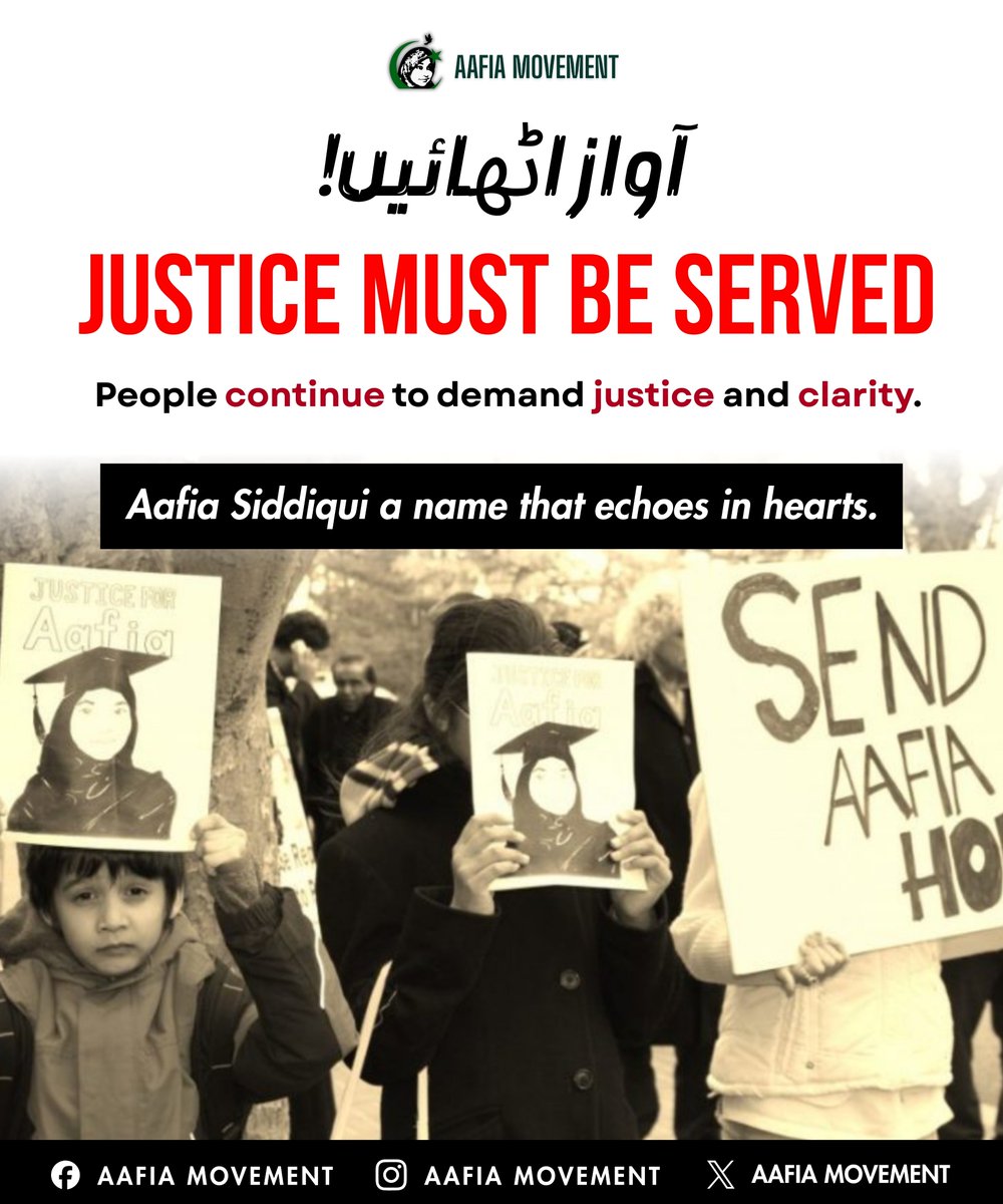 Aafiamovement's tweet photo. Voices won’t be silenced. Justice must be served. https://t.co/8mH87zTwwy