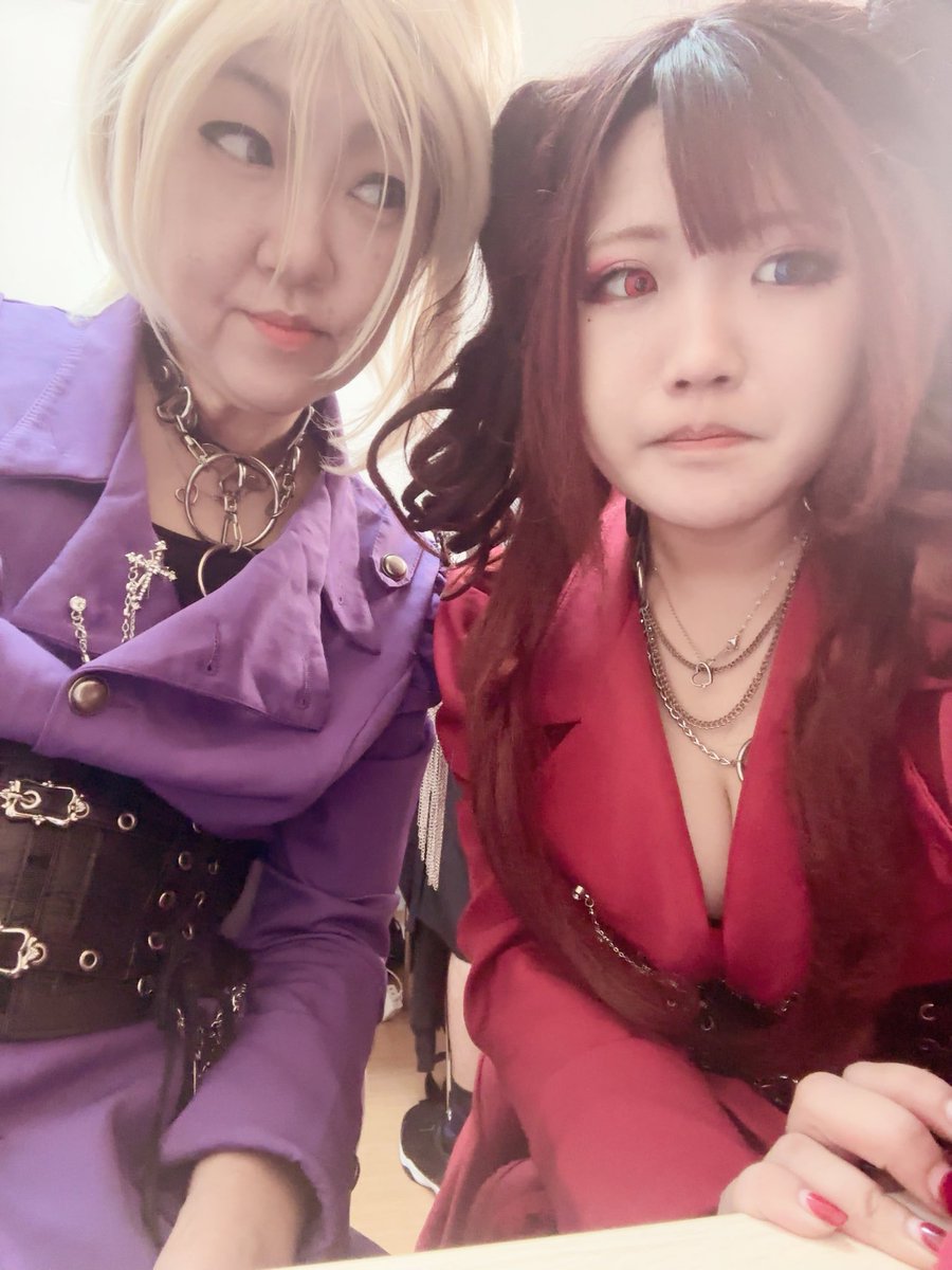 Crimson devil💜❤️ @ 4/21 飯田橋 tweet media