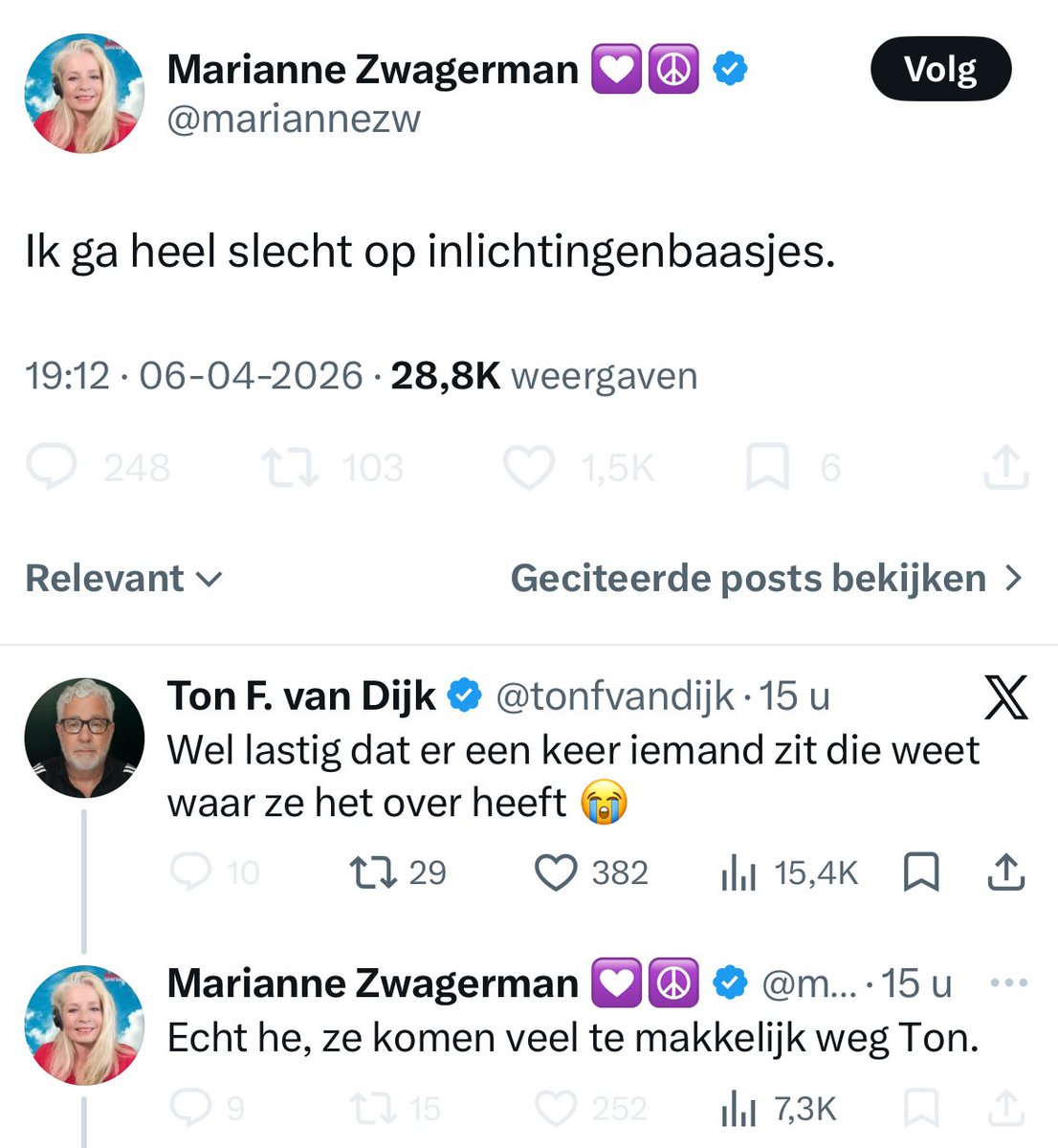 huig_plug's tweet image. Pfff Marianne Zwagerman ( is medeoprichter van de publieke omroepen PowNed en WNL) speelt een rol.